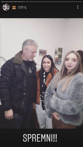 Marko Perković Thompson s nećakinjom Lejdi