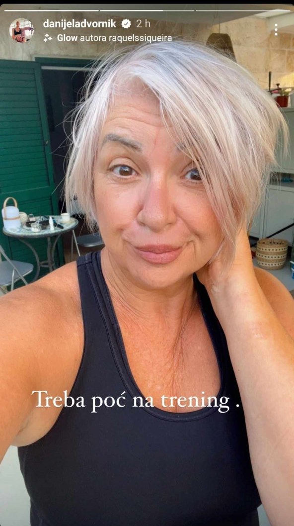 Danijela Dvornik bez šminke