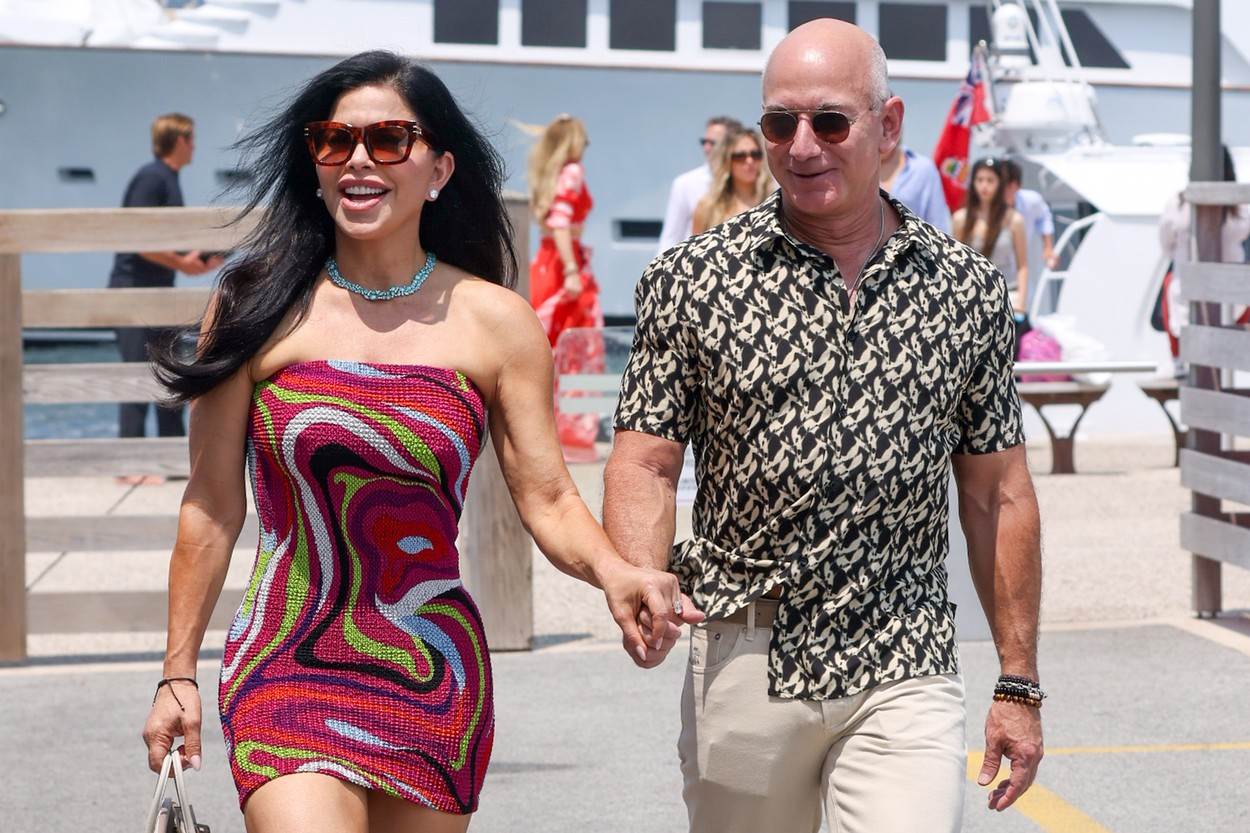 Započelo vjenčanje Jeffa Bezosa i Lauren Sanchez