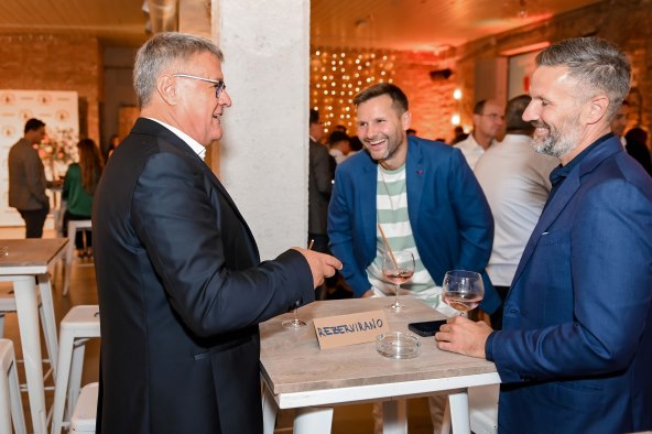 Ante i Ivan Todorić na eventu Tončija Huljića