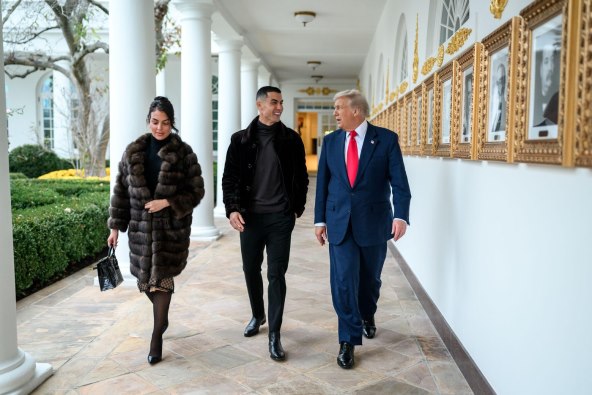 georgina rodriguez, cristiano ronaldo, donald trump