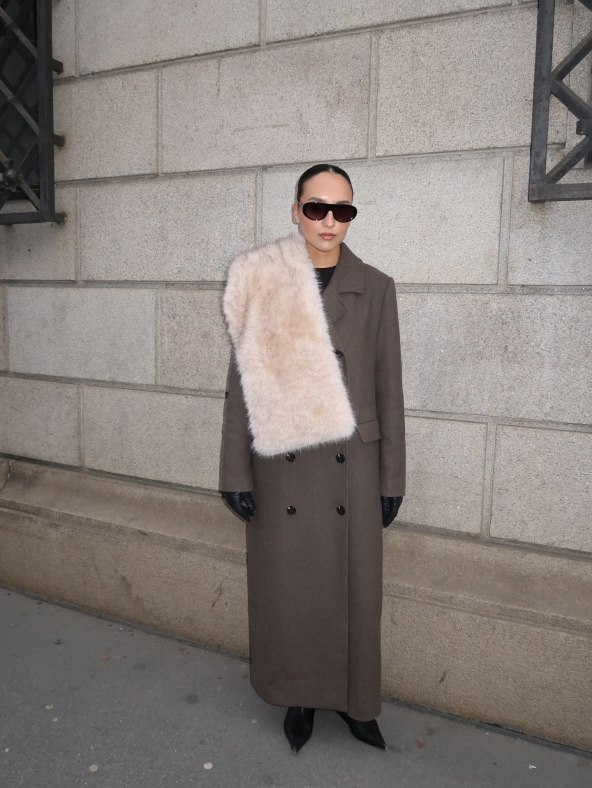 Šal krzno modni trendovi