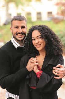 Vilibald Vuco s djevojkom Meriam Benmiloud