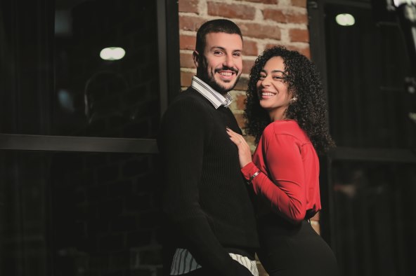 Vilibald Vuco s djevojkom Meriam Benmiloud
