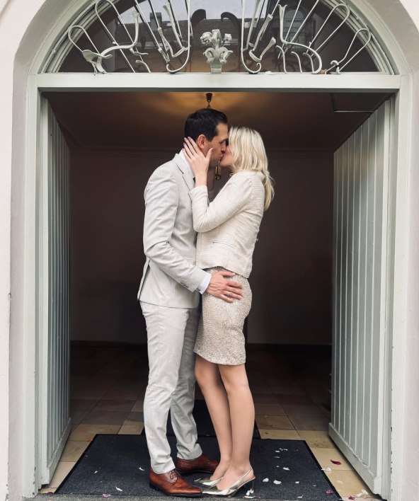 Daria Kinzer i njen suprug Thomas Rosner