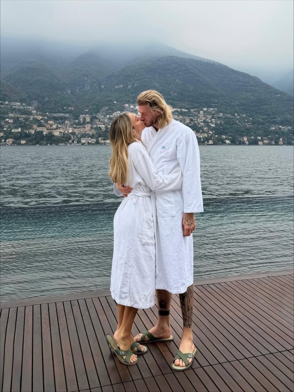 Diletta Leotta i Loris Karius