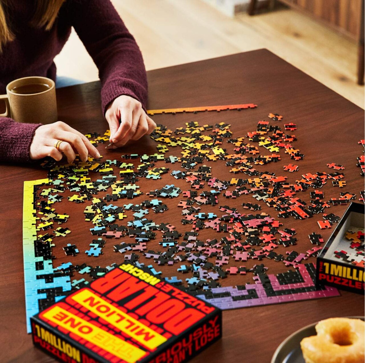 THE 1 MILLION DOLLAR PUZZLE Složite QR kod i osvojite milijun dolara