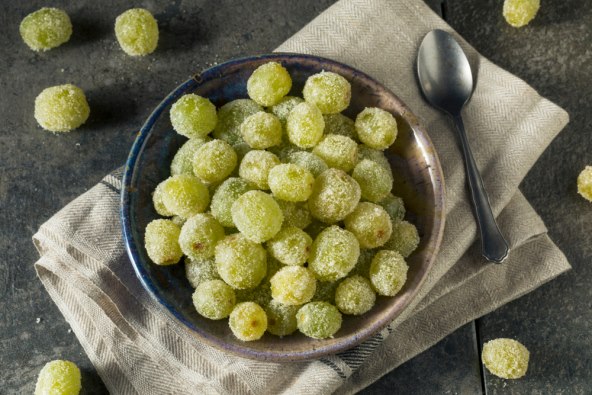 Frozen prosecco grožđe