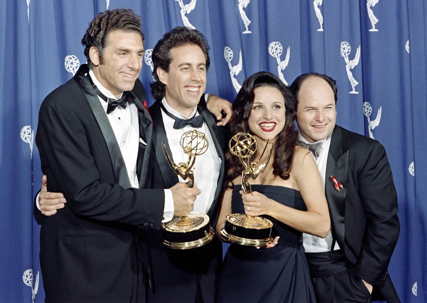 Michael Richards, Jerry Seinfeld, Julia Louis-Dreyfus i Jason Alexander