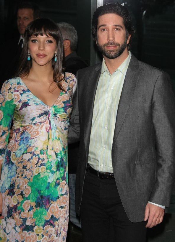 David Schwimmer i Zoe Buckman
