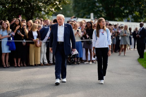 Kai i Donald Trump