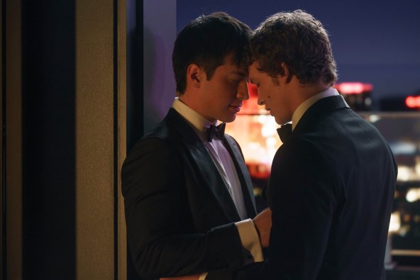 Connor Storrie i Hudson Williams Heated Rivalry