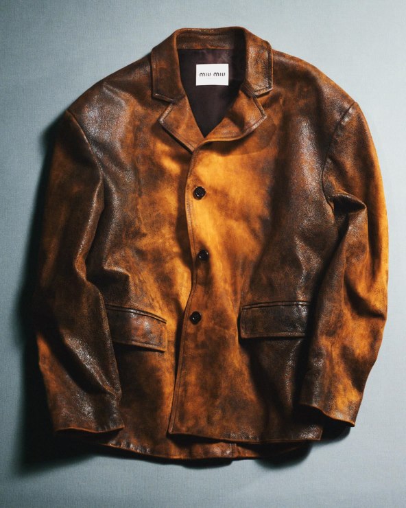 Miu Miu kožna jakna vintage