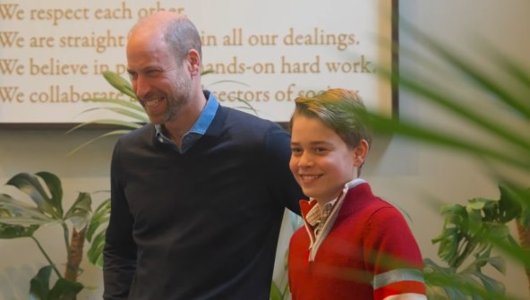 Princ William i princ George