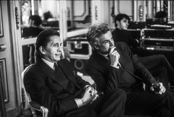 Valentino Garavani i Giancarlo Giammetti
