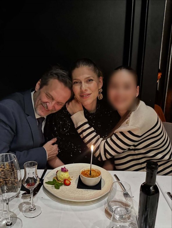 Ante Gelo, Jelena Perčin i njena kći Lota