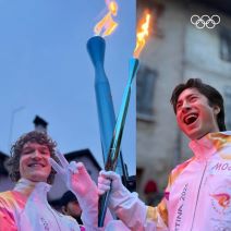 Hudson Williams i Connor Storrie Olimpijske igre