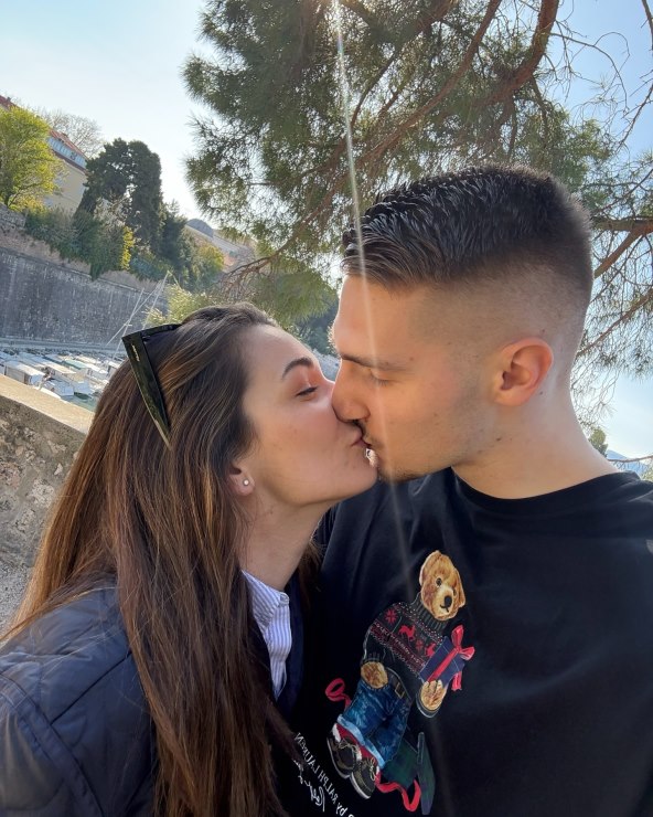 Dominik Kuzmanović i njegova djevojka Kim Norma Müller