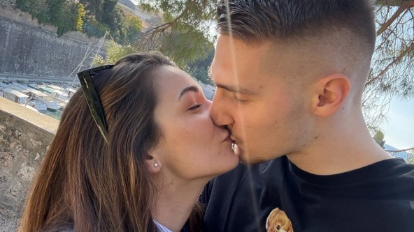 Dominik Kuzmanović i njegova djevojka Kim Norma Müller