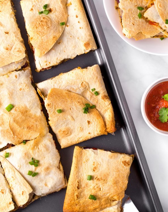 Recept Sheet Pan Quesadilla