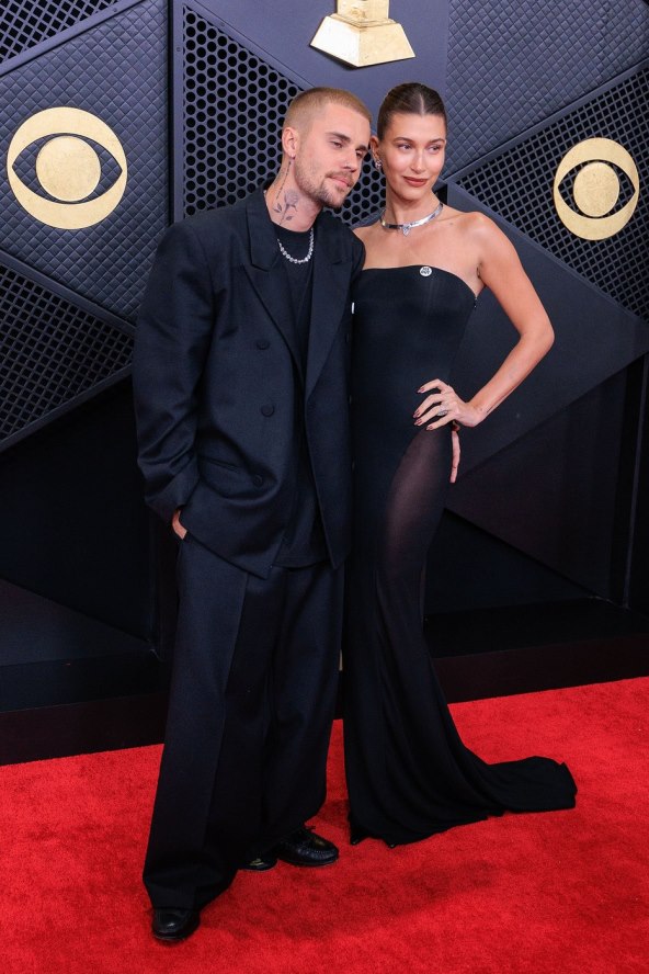 Grammy 2026 Justin i Hailey Bieber