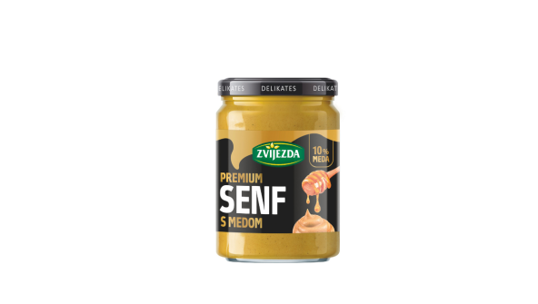 Zvijezda premium senf s medom