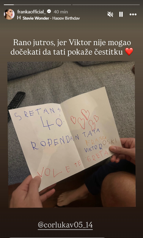 Franka Batelić Vedran Ćorluka