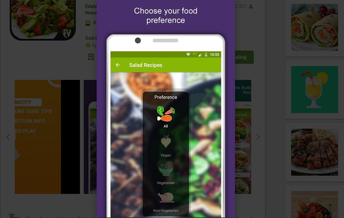 Pomoću aplikacije postanite stručnjak za zdrave salate