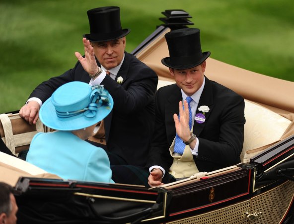 Princ Andrew i princ Harry