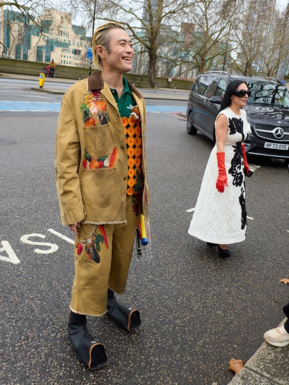 London Fashion Week FW26 street style