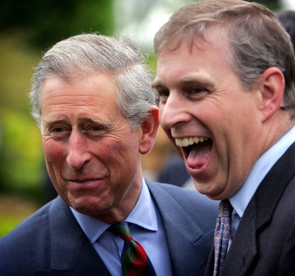 Princ Andrew i kralj Charles III.
