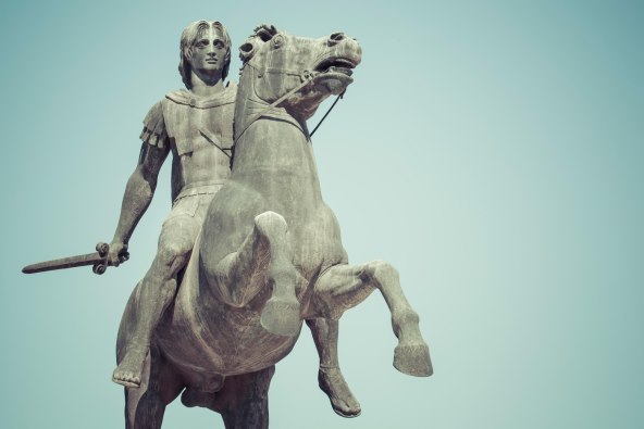Aleksandar Veliki statua Thessaloniki