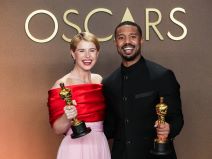 Oscari 2026 Jessie Buckley i Michael B. Jordan