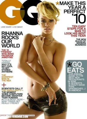 Skoro gola Rihanna za naslovnicu GQ