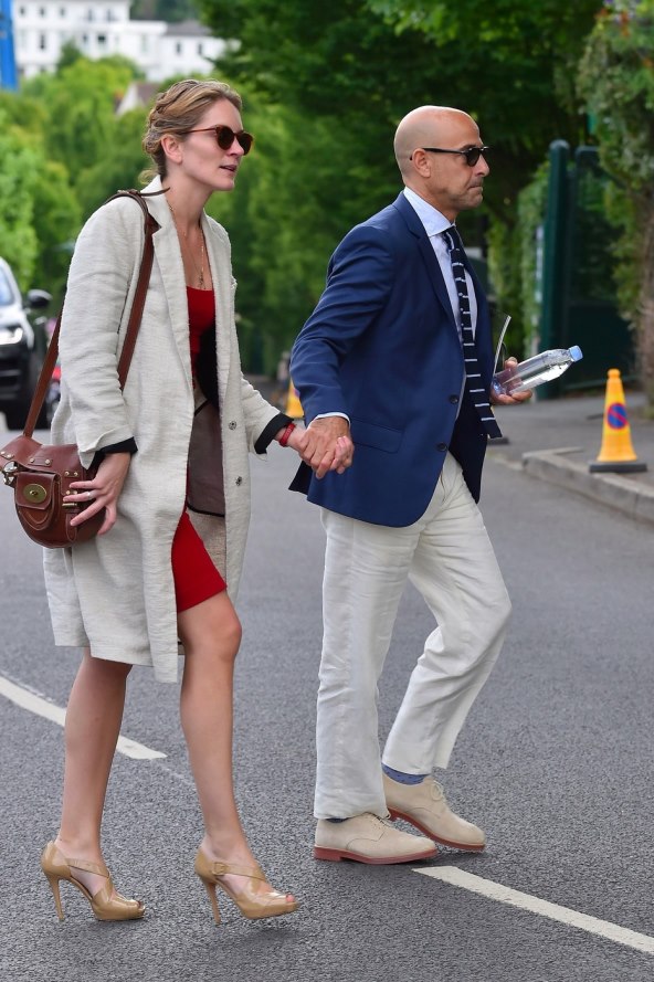 stanley tucci, Felicity Blunt