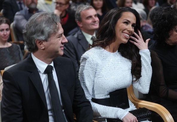 Robert Golob i Tina Gaber Golob
