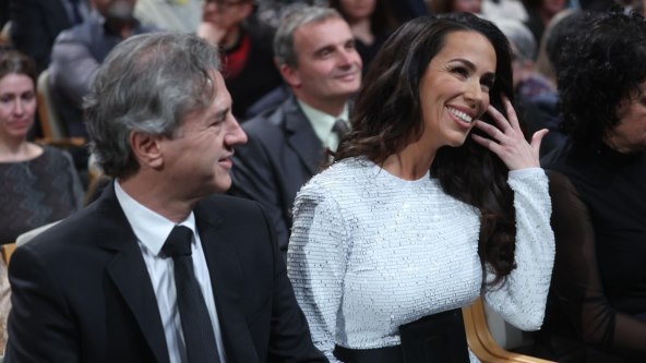 Robert Golob i Tina Gaber Golob