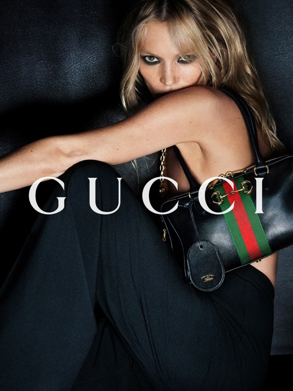 Gucci kampanja torbe Moss i Ratajkowski