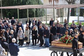 Posljednji ispraćaj oca Igora Tudora