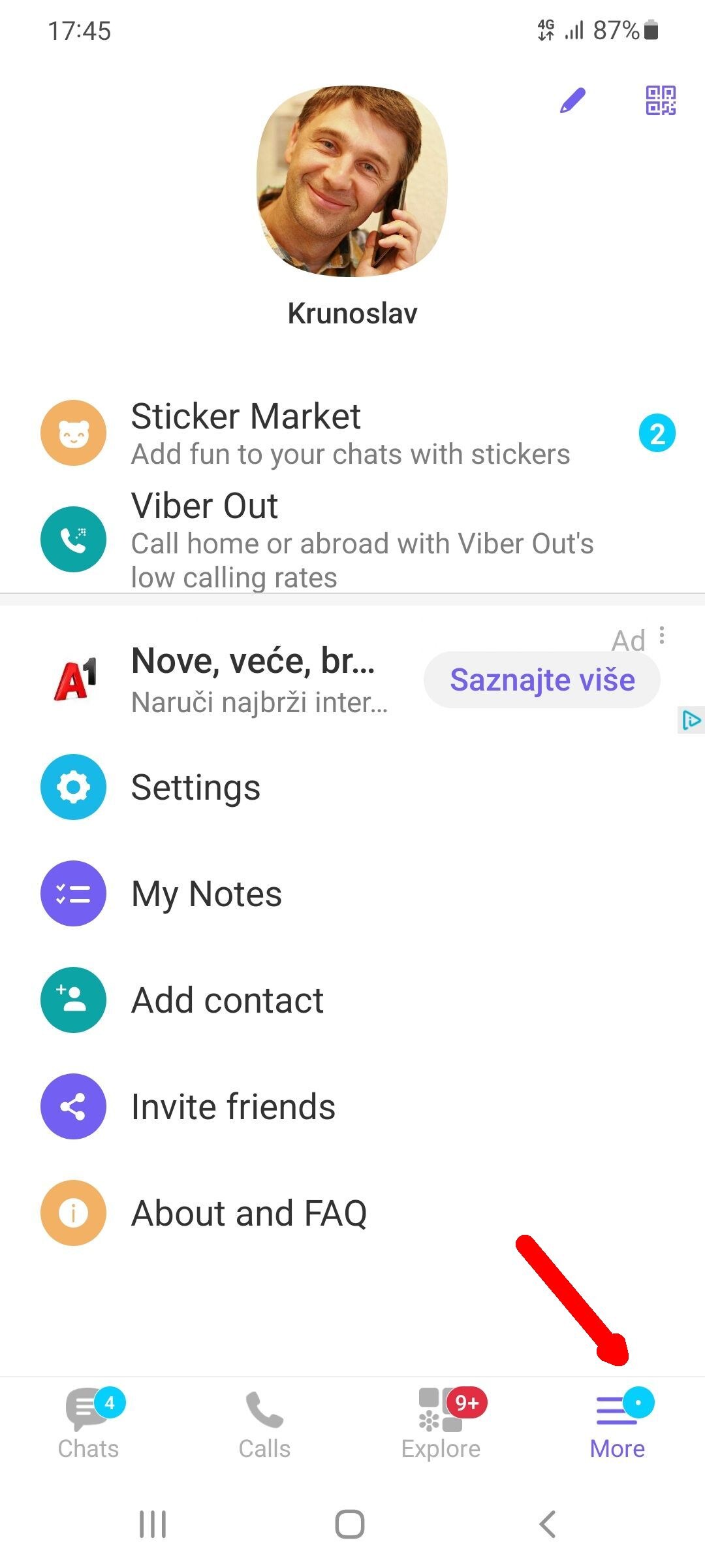 Viber postavljanje jezika (1).jpg