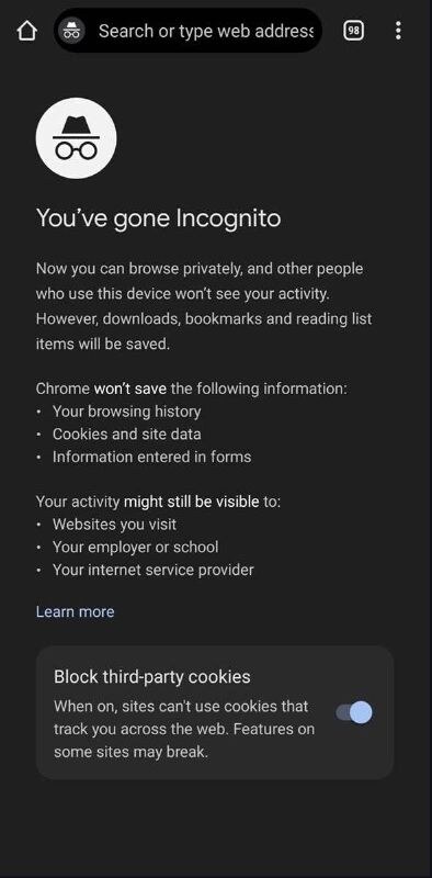 Chrome Incognito na Androidu 1.jpg