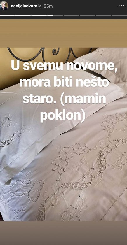 Danijela Dvornik ostala sama