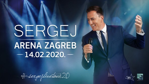 Valentinovo sa Sergejem Ćetkovićem u Zagrebu i Splitu