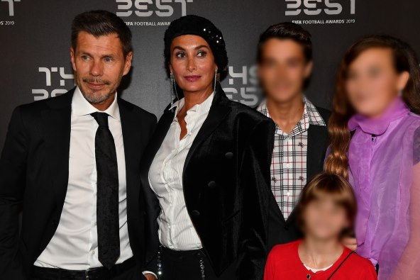 Zvonimir Boban na utakmici u Sarajevu