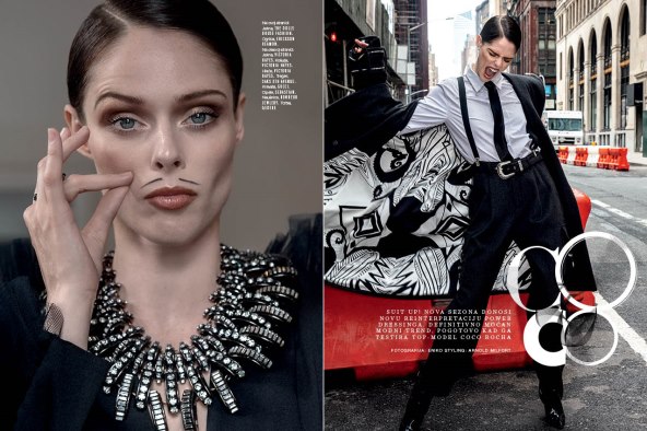 Uz supermodel Coco Rochu smo zasukale rukave i postale bad boy naših snova
