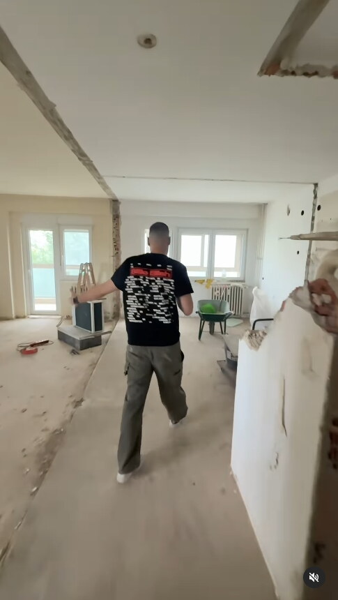 Marko Vuletić renovira stan