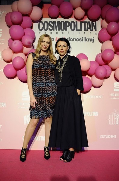 Aleksandra Orlić, glavna urednica Cosmopolitana i Ivana Krajinović, članica Uprave Adria Media Zagreb