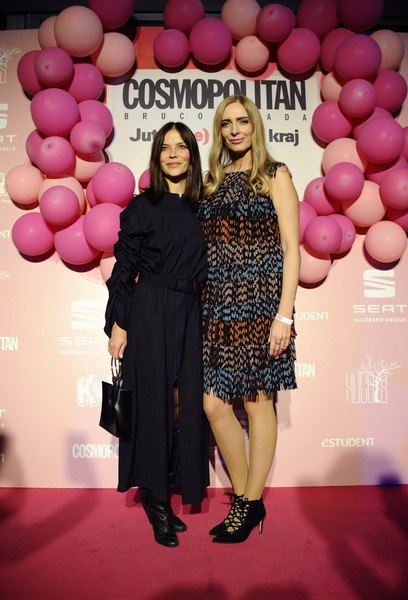 Aleksandra Orlić, glavna urednica Cosmopolitana i Vesna Pisarović