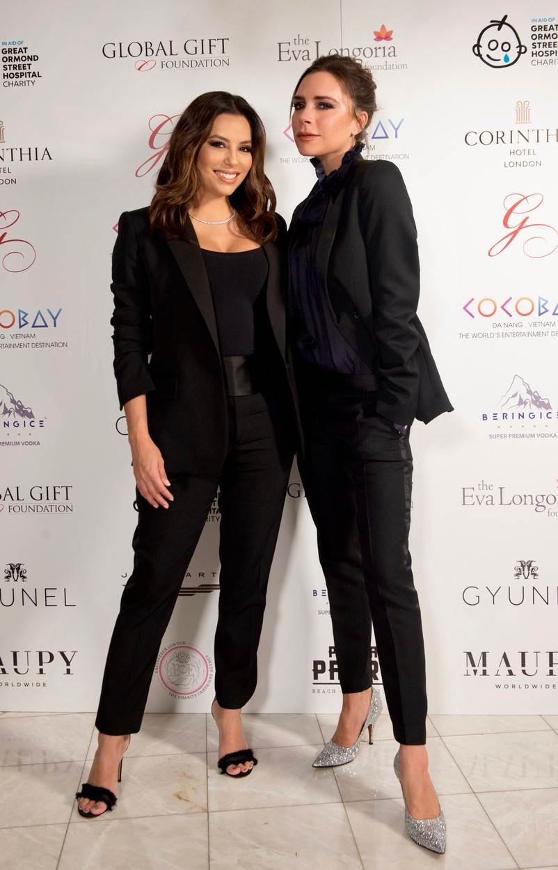 Eva Longoria i Victoria Beckham