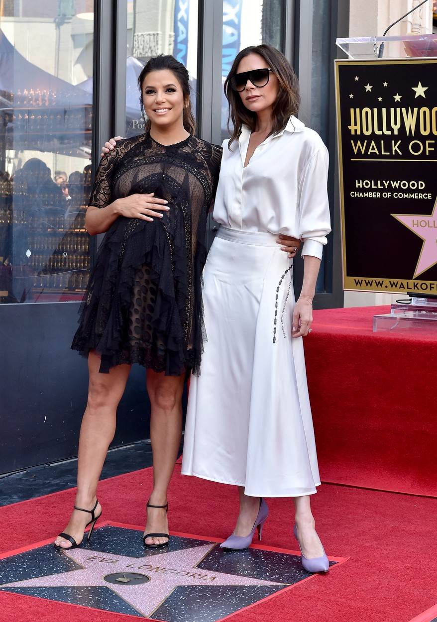 Eva Longoria i Victoria Beckham